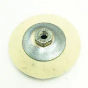 現貨【susumy】4'' 蝶式羊毛輪 手提式砂輪機 鏡面拋光 纖維輪 拋光輪 拉絲尼龍輪 不鏽鋼羊毛拋光片 角磨機