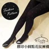 【PChome 24h購物】Eloidy 艾若娣•膠印小圓點花紋褲襪
