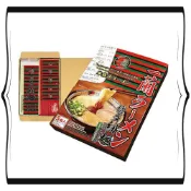 〔超夯一蘭拉麵〕 日本 一蘭拉麵外帶包 【直麵】博多細麵 外帶拉麵 快煮包 一蘭直麵 豚骨風味 辣椒粉 辛拉麵 日本泡麵