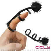 【全館買貴退差價】CICILY 手指套滾輪 虐乳虐陰 刺激器 情趣用品G點按摩棒無線跳蛋自慰器