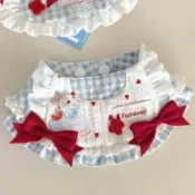 🎒寵物領帶碎花小玫瑰小中大型犬配飾貓貓領結四季春夏搭配可愛圍脖🎒桃園出貨🎒