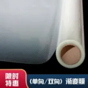未來屋 【漸變磨砂】玻璃貼 隔斷貼紙 裝飾貼膜 磨砂貼紙 半透明貼紙 白色圓點 單向漸變 雙向漸變 浴室窗戶 辦公室隔間 隱私保護 免膠靜電吸附