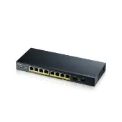 【ZyXEL 合勤】GS1900-10HP 8埠GbE網管交換器(智慧型桌上型)