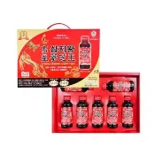 【金蔘】6年根韓國高麗人蔘蔘芝王禮盒(100ml*7瓶 共2盒)