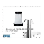(店+)可水洗濾網 適 SANSUI 山水 無線輕盈便攜式家用吸塵器 SVC-L175灰/-DD1白/SVC-PP3粉