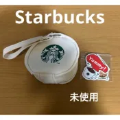 商品在台灣🇹🇼日本🇯🇵星巴克福袋限定圓形透明收納袋 圓形零錢多功能收納包+貼紙