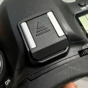 適用於佳能5D4 5D3 5DIII單眼熱靴蓋90D 6D2 80D防塵防灰熱靴蓋