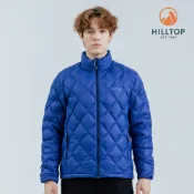 【HILLTOP山頂鳥】 羽絨短大衣 男款 藍｜PF22XM17ECE1