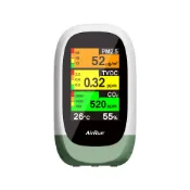 【蝦皮直營】AirRun 五合一空氣品質偵測器 Q10 (Type-C接口、MIT台灣研發製造) 現貨 廠商直送