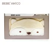 BEBE AMiCO-浣態連帽開纖速乾浴毯-2色