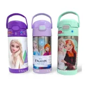 (店+)【THERMOS 膳魔師】美國 Thermos 兒童保溫吸管水壺 有提把 冰雪奇緣