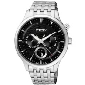 CITIZEN 星辰 Eco-Drive 月夜星空光動能時尚男錶-AP1050-56E