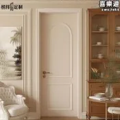 【公司貨】免費調色實木門臥室門上門房間門權套包安裝木門定做烤漆室內木門路添是級權抬罪打得網陸購務是級