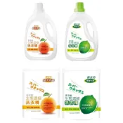 (店+)【御衣坊】洗衣精-【御衣坊】橘子/檸檬水晶洗衣精2000ml (瓶裝&補充包可選)
