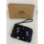 ✨美國代購✨特賣 COACH CN038 新款米奇卡通圖案手拿包 零錢包 多款
