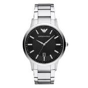 大高雄鐘錶城 EMPORIO ARMANI 亞曼尼 Renato系列 AR11181 義式品味現代簡約手錶 43mm｜樂天領券現折★全館特惠中★指定刷卡回饋10%