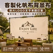 客製化大型掛布 背景布 客製掛布 台灣印刷出貨 客製化掛布 生日掛布 布條 裝飾 露營布 掛布 夜市棉麻布 擺攤掛布