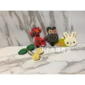 ~小小牛瑪奇朵~HANDMADE手作小美女小白兔 長頸鹿 櫻桃髮夾髮飾