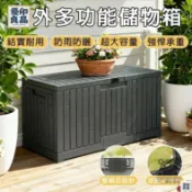 優印良品家居 公司貨 可開發票 【宅配免運】庭院整理箱 花園儲物箱 帶鎖工具櫃 玩具收納箱 防水防曬收納箱 戶外儲物箱 戶外工具箱 大容量園藝儲物箱 工廠直銷 店長新品推薦 6y82201