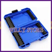 【WILLY STORE】KING TONY 藍色塑膠盒 專業用六角柄 收納盒 多功能起子組空盒 空盒子 內附起子頭插槽