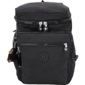 Kipling Upgrade 大款 筆電隔層防潑水尼龍後背包(黑色)
