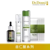 Dr.Douxi 朵璽 5%新手保養組-杏仁酸化妝水 150ml+杏仁酸煥顏光透水乳 50ml+杏仁酸精華液5% 30ml+杏仁酸面膜5片