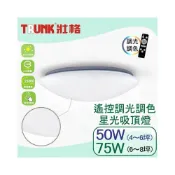 (店+)高CP款式 壯格 LED 50W 75W遙控吸頂燈 調光調色 星空閃耀面   保固一年