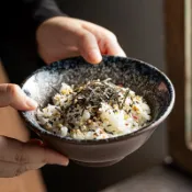 🔥日式高腳碗 吃飯碗 陶瓷米飯碗 家用碗碟 日式高腳碗吃飯碗 湯盤菜碟組合 復古餐具碗盤