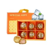 【i3微澱粉】控糖冰心經典芋泥酥禮盒6入x1盒(70g 蛋奶素 月餅 手作)_年菜 年節禮盒
