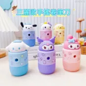 小木屋-卷筆刀 削筆器 公主請下單 國小生 手搖削筆刀 自動 進鉛轉筆刀
