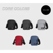 (店+)【EASTPAK】THE ONE - CORE COLORS 側背包 斜背包2.5L 防水布料 多隔層 可調式背帶 多色