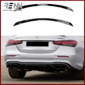 適用於【賓士BENZ E级 W213 E260 E300 2016+ E63S】尾翼後擾流板外飾改裝