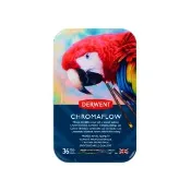 【Derwent 德爾文】CHROMAFLOW 油性色鉛 36色