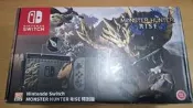 (二手主機)ns switch 電力加強版主機 魔物獵人 崛起 特別版 特仕機含魔物獵人崛起 台灣公司貨 直購價5800