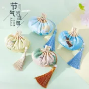【宮廷風荷包】故宮聯名二十四節氣香囊宮廷古法手工刺繡香包 端午秋國風禮物 DIY香囊 平安袋 香包袋 平安福袋 DIY