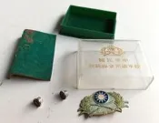 懷舊~~~陸軍榮譽徽章(總司令于豪章贈)銅製---紀念章