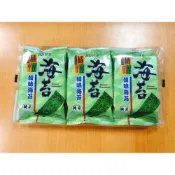 (店+)乙乙雜貨店 現貨 發票 橘平屋 韓味海苔 海苔 韓味 韓式 麻油 韓式海苔  4.2克*3包 全素