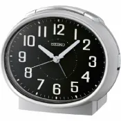 大高雄鐘錶城 seiko SK037 精工鐘 (QHK059A) 夜光指針鬧鈴燈光貪睡鬧鐘 11.2 x 13 x 8.1 cm｜樂天領券現折★全館特惠中★指定刷卡回饋10%