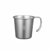 【HARIO】V60戶外用金屬不鏽鋼堆疊杯 320ml(戶外 露營)