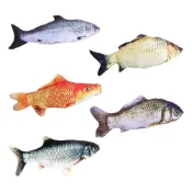 (店+)【LIKE PET】貓薄荷仿真魚抱枕 逗貓玩偶/貓狗互動/耐咬玩具/寵物用品