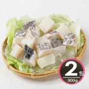 【華得水產】龍膽石斑魚頭切丁2包組(300g/包)