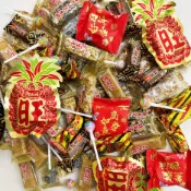 《番薯先生》滋滋脆 花生糖 酥心糖 黑芝麻酥心糖 興旺鳳梨軟糖 五福臨門軟糖 彩虹棒棒糖 古早味零食 零嘴 金瑞祥