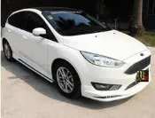 **J.J.RACING 空力套件量販店** FORD FOCUS 掀背款 MK3.5 前下巴(不含霧燈) 側裙-小包圍