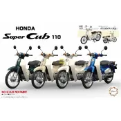 現貨 富士美 FUJIMI 1/12 BikeNX8 HONDA Super CUB 110 米黃色 組裝模型
