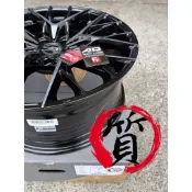 【五股鋁圈輪胎】全新 正AD 北德文 18吋 旋壓鋁圈 ADF-503 輕量化 亮黑車面透黑
