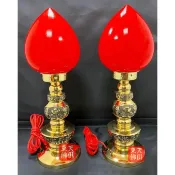 【東天佛俱】銅元寶燈 神明燈 台灣製造 柑仔燈 元寶燈 神明燈 公媽燈 佛燈 光明燈 祖先燈 供燈