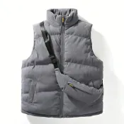 (店+)馬甲背心男女大尺碼機能釣魚工作防寒防風防水透氣休閒背心上衣運動背心內搭工裝寬鬆輕量情侶秋冬天禦寒加厚男女生保暖外套夾克背心外套