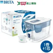 愛買線上購物 德國BRITA Flow濾水箱 8.2L(藍) + MXPRO濾芯(共1壺1芯) 濾淨 過濾 濾水 濾水壺 濾芯【愛買】