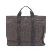 【DOKODEMO】【二手】愛馬仕 HERMES 托特包 Herline MM 灰色帆布 Herline MM 男女通用款 二手 B