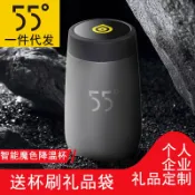 心靈避風港 【55度速降溫】降溫杯 不鏽鋼水杯 保溫杯 搖搖杯 快速降溫 智能水杯 魔色變溫 隨行杯 辦公室水杯 運動水壺 七夕情人節禮物